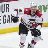 Jesse Puljujärvi (ici en AHL avec Charlotte) a signé pour 2 ans au GSHC KEYSTONE/AP/DARRYL DYCK